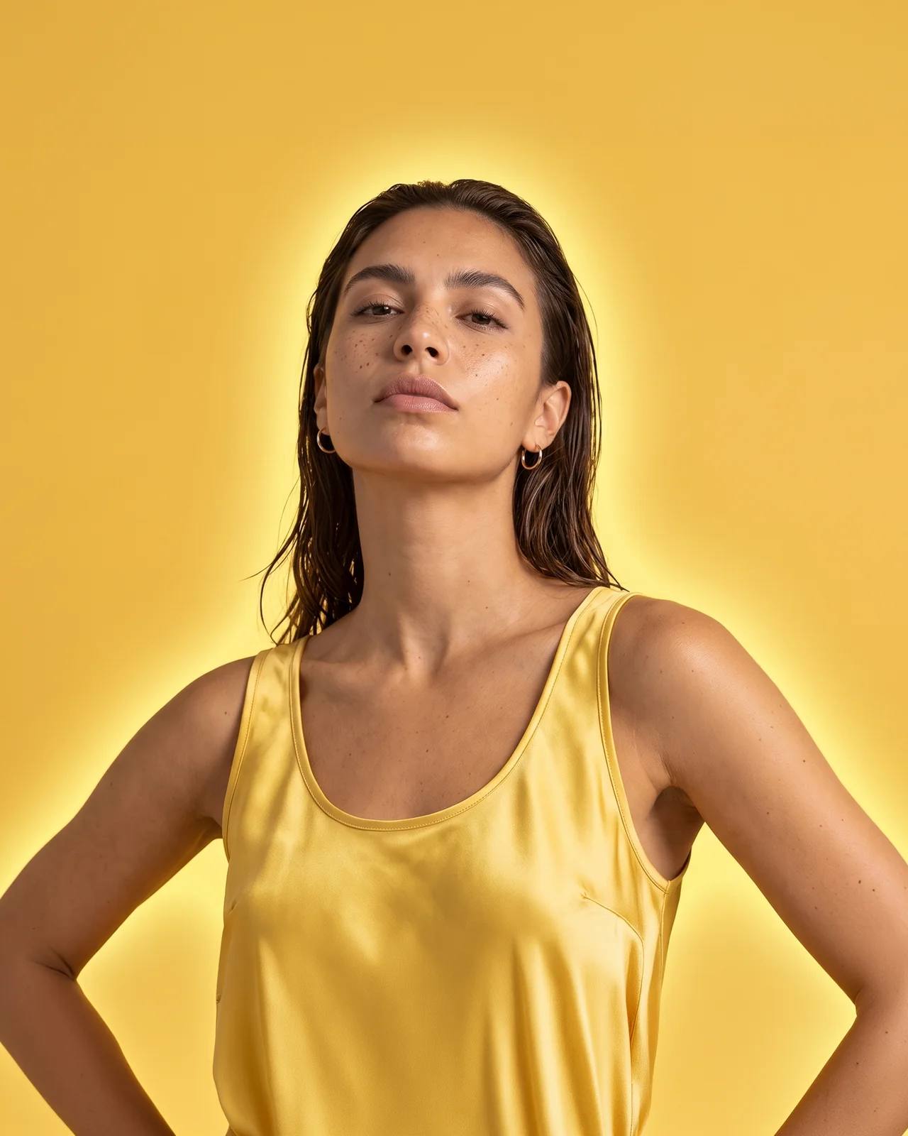 Woman in the More Power aura: visual from the PAFORY perfume advent calendar