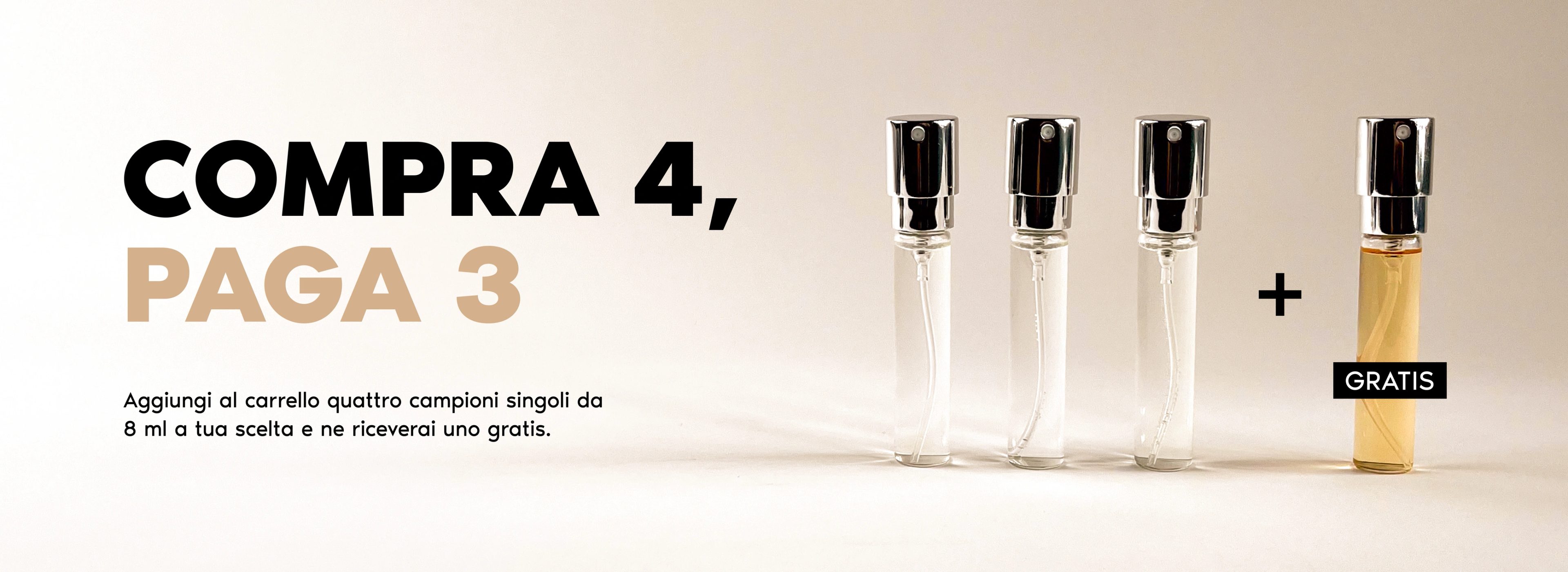 4 per 3 – Campioni di profumo