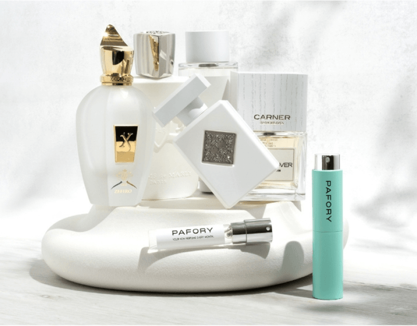 1. Select your scents